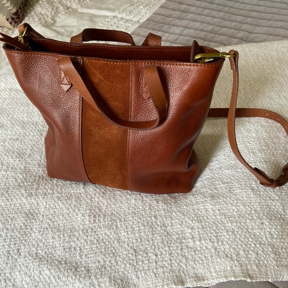 Madewell Handbags - Madewell Brown Leather Bag